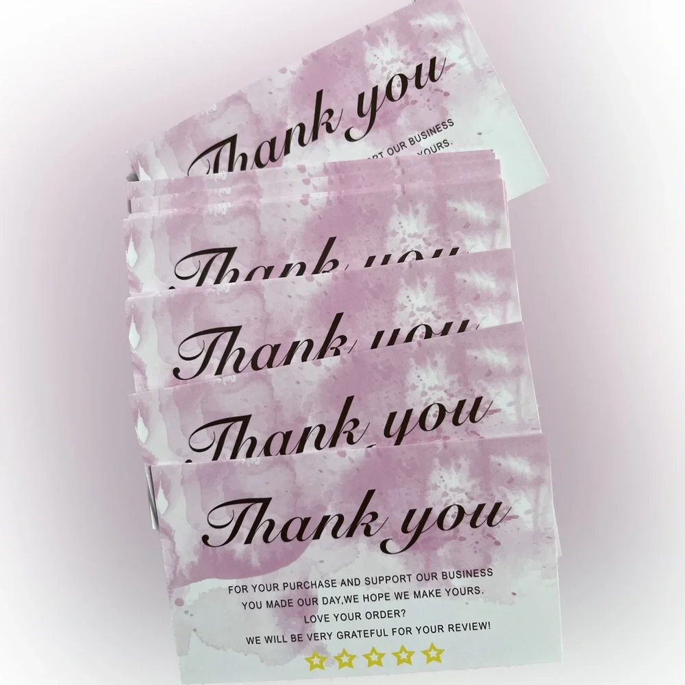 50 pcs. THANK YOU Cards